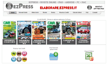 Tablet Screenshot of elaborare.ezpress.it