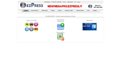 Desktop Screenshot of newmediapro.ezpress.it